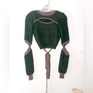 Dollskill Poster Girl Cutout sweater